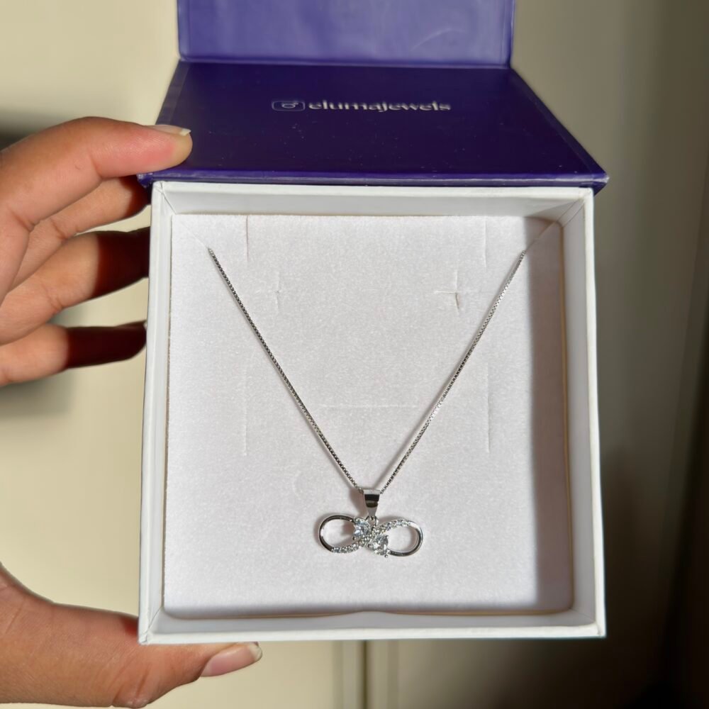 infinity pendant 925 sterling silver
