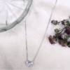 toi et moi necklace made with fine 925 sterling silver