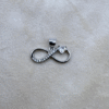 infinite heart 1 made with fine 925 sterling silver (copy)