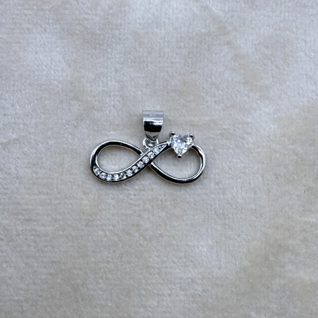 infinite heart 1 made with fine 925 sterling silver (copy)