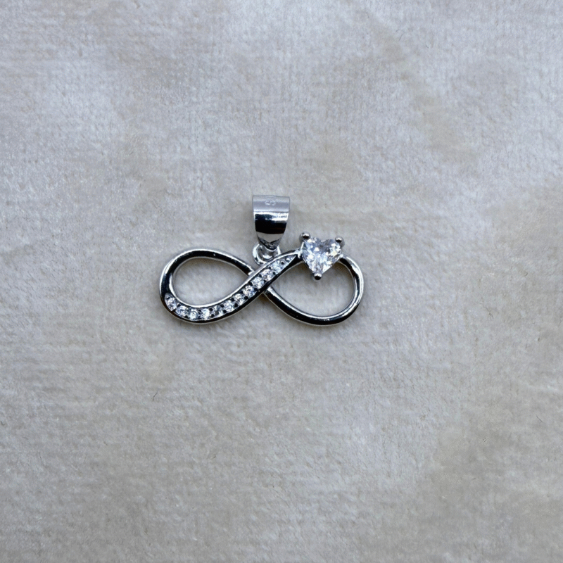 infinite heart 1 made with fine 925 sterling silver (copy)
