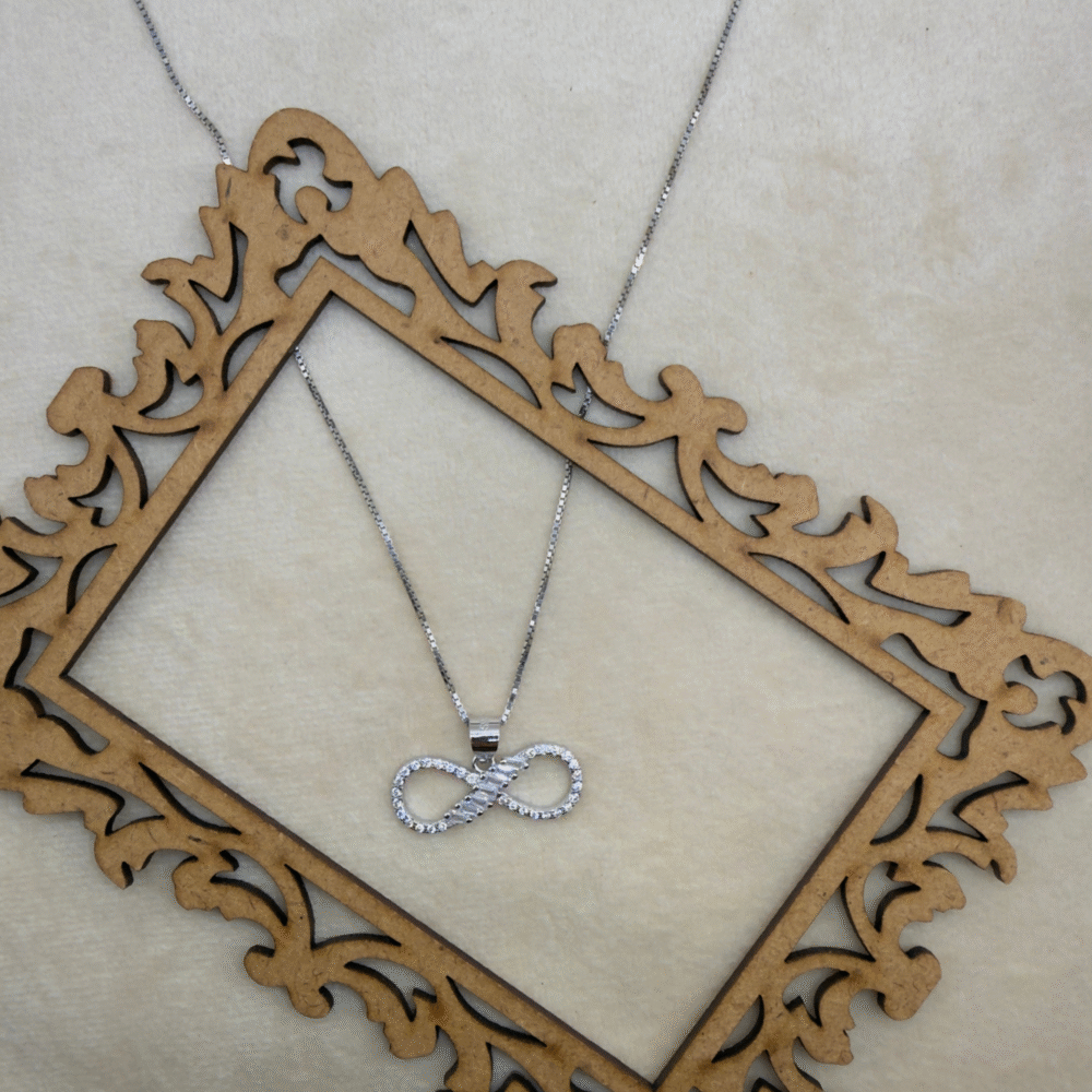 infinite heart 3 made with fine 925 sterling silver