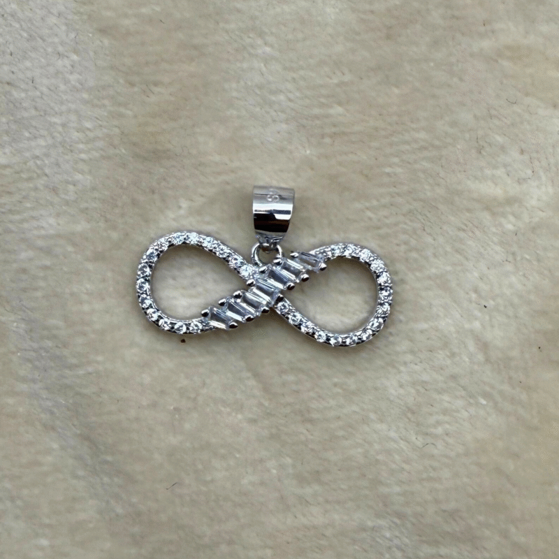infinite heart 3 made with fine 925 sterling silver