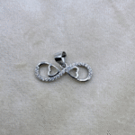 infinite heart 4 made with fine 925 sterling silver