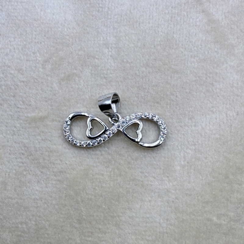 infinite heart 4 made with fine 925 sterling silver