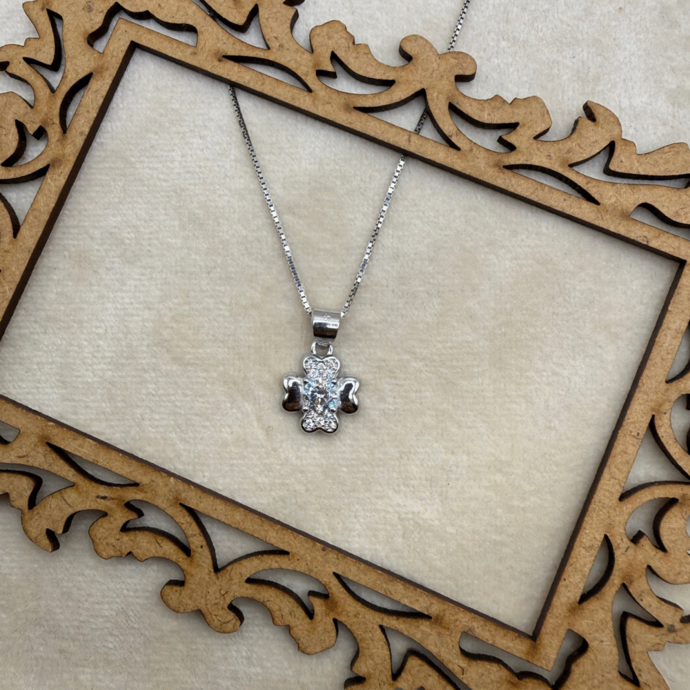 flower pendant made with fine 925 sterling silver (copy)