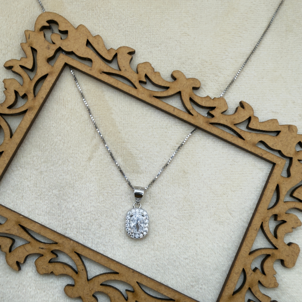 oval pendant made with fine 925 sterling silver (copy)