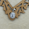 oval pendant made with fine 925 sterling silver (copy)