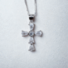 cross pendant made with fine 925 silver