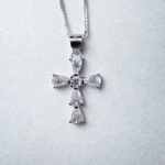 cross pendant made with fine 925 silver