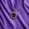 Rose gold Solaris Halo made with fine 925 sterling silver