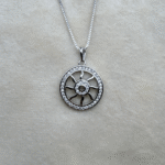 Solaris Sparkle Pendant 925 Sterling Silver Pendant + Chain