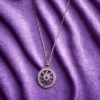 Solaris Sparkle Pendant 925 Sterling Silver Pendant + Chain