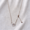 teardrop cluster 925 sterling silver necklace (copy)