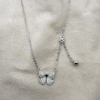 teardrop cluster 925 sterling silver necklace (copy)