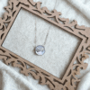 Pearl Circle 925 Sterling Silver Necklace