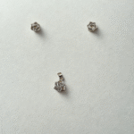 Hexagon Pendant Set without chain- 925 Sterling Silver