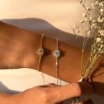 Oval Bracelet in 925 Sterling Silver with sparkling oval centerpiece, available in Silver, Rose Gold, and Gold