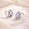 925 Sterling Silver Celestial Stud Earrings