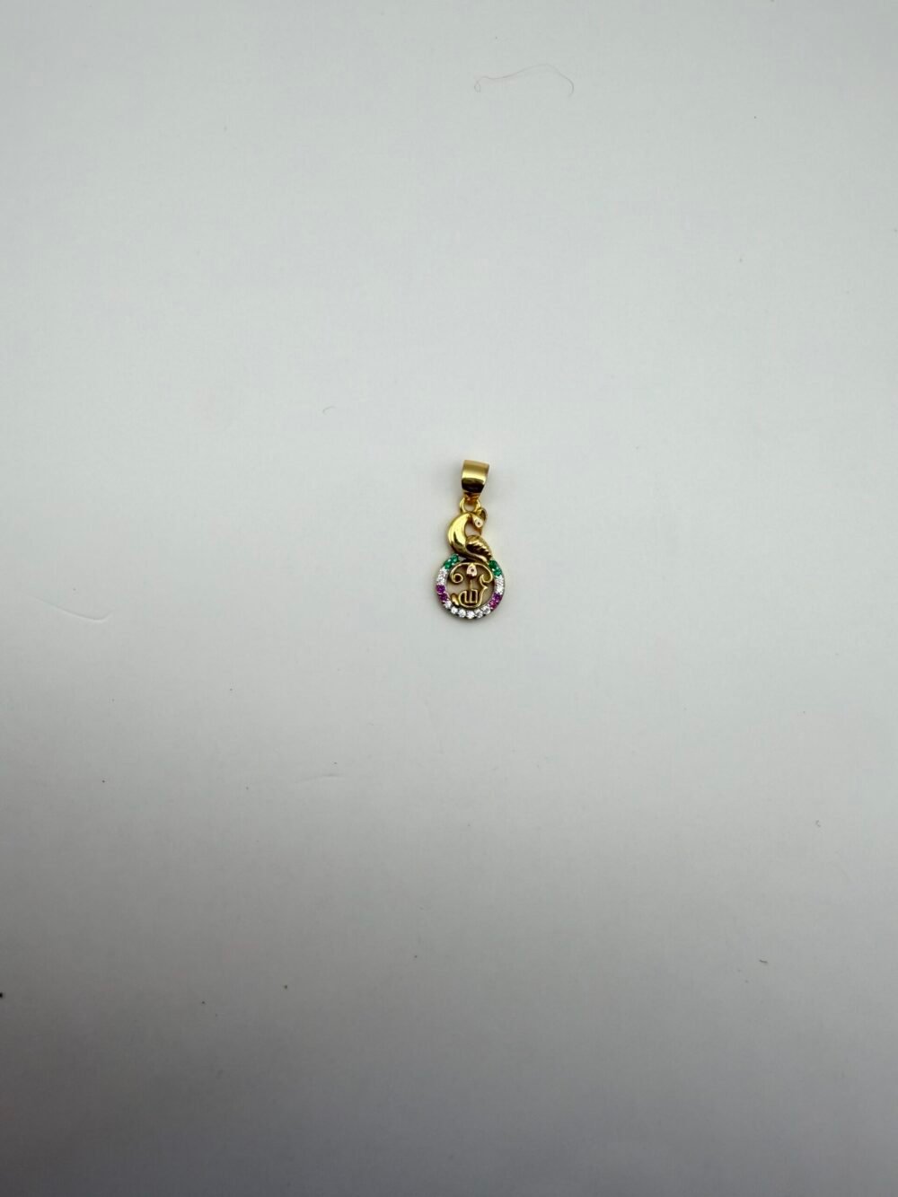 Kartikeya (Murugan) Peacock Pendant