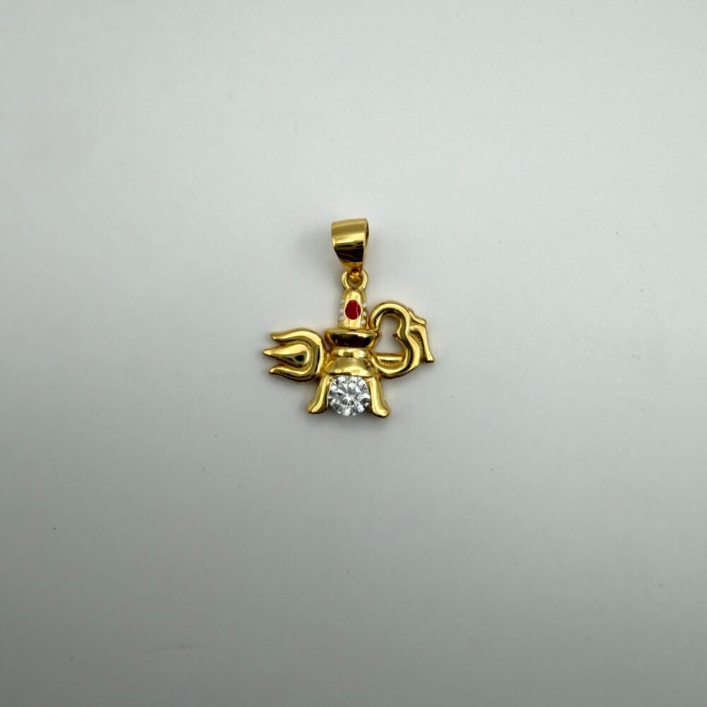 divine ganesh 925 silver pendant