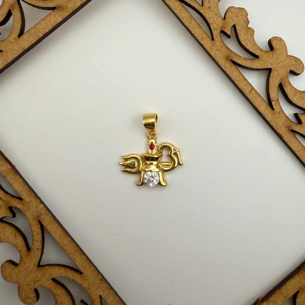 divine ganesh 925 silver pendant