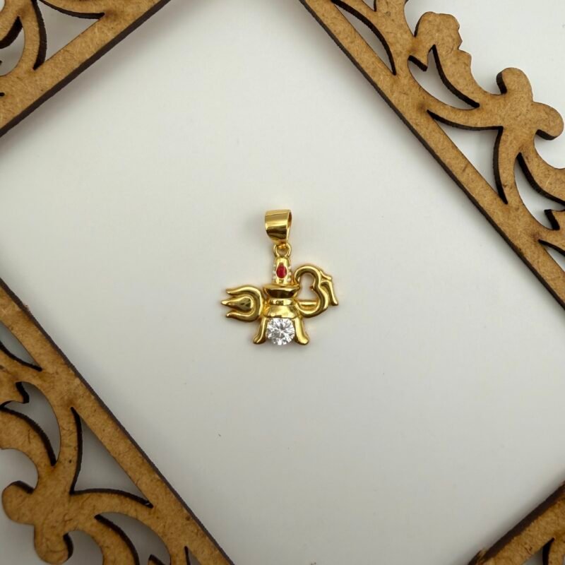 divine ganesh 925 silver pendant