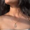 Divine Om 925 Silver Pendant