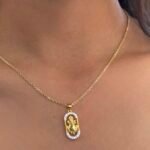 lord ganesha oval 925 silver pendant
