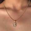 lord ganesha oval 925 silver pendant