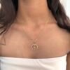 Shiva Circle 925 Silver Pendant