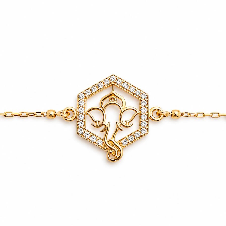 shree ganesh bracelet – 925 sterling silver