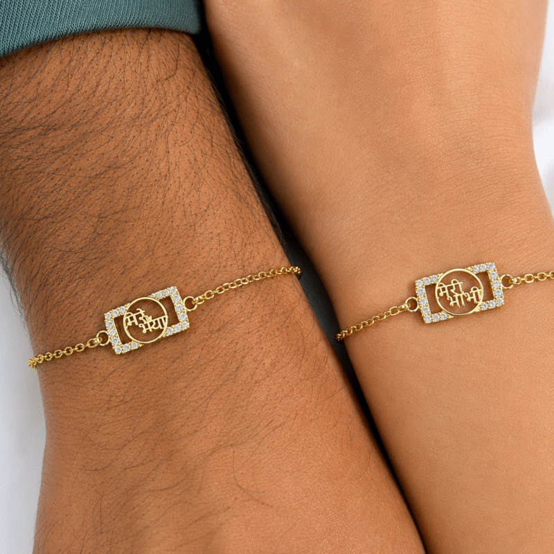 bhaiya bhabhi rakhi set 925 sterling silver