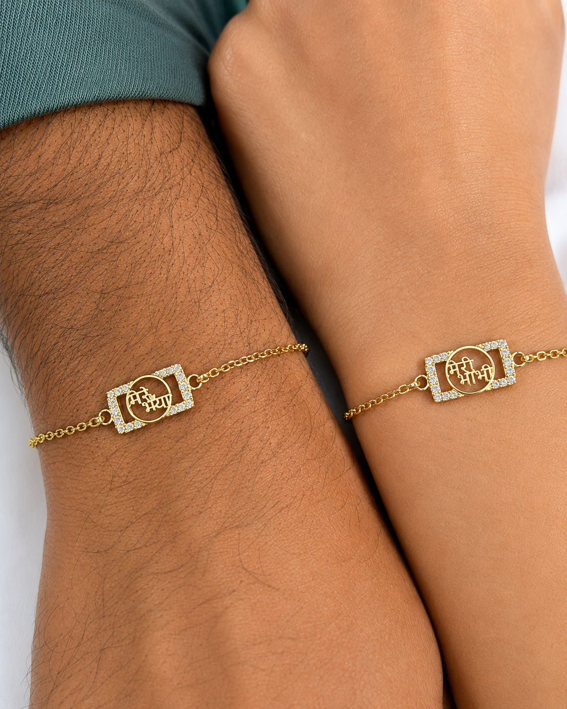 bhaiya bhabhi rakhi set 925 sterling silver