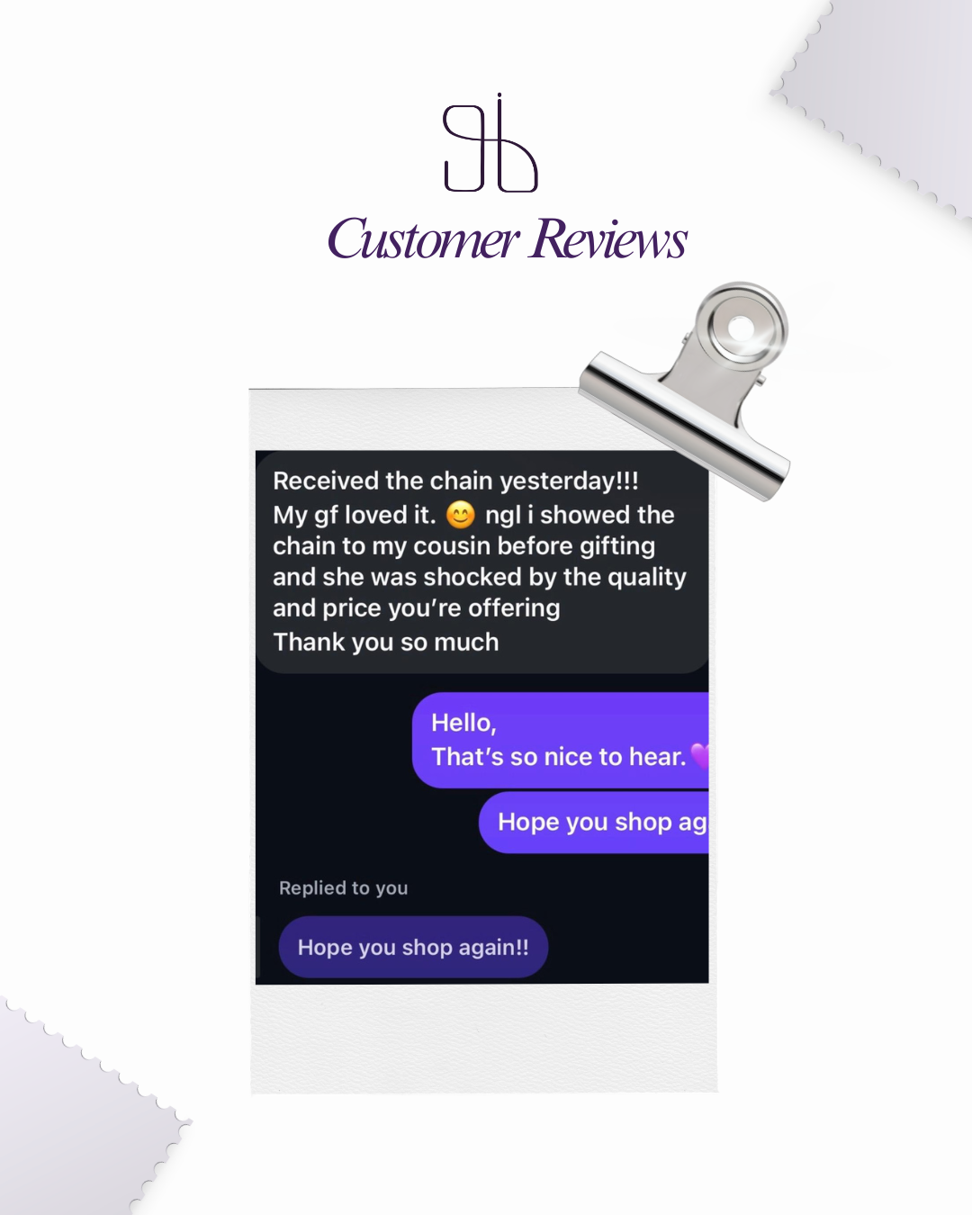 customer reviews (4)