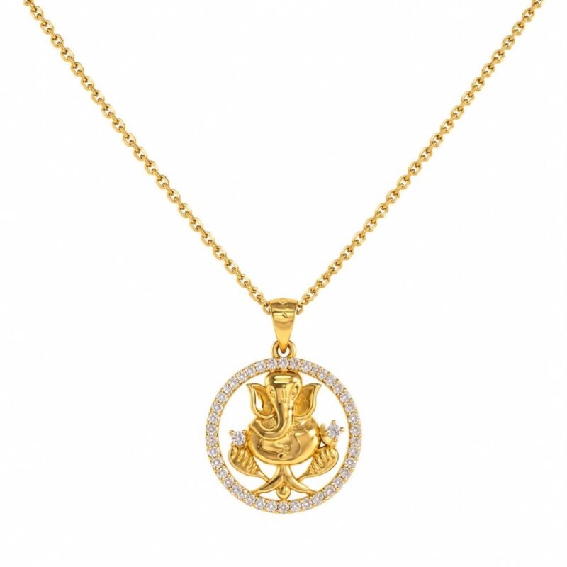 ganpati 925 silver pendant
