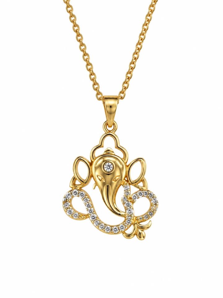 ganpati 925 silver pendant