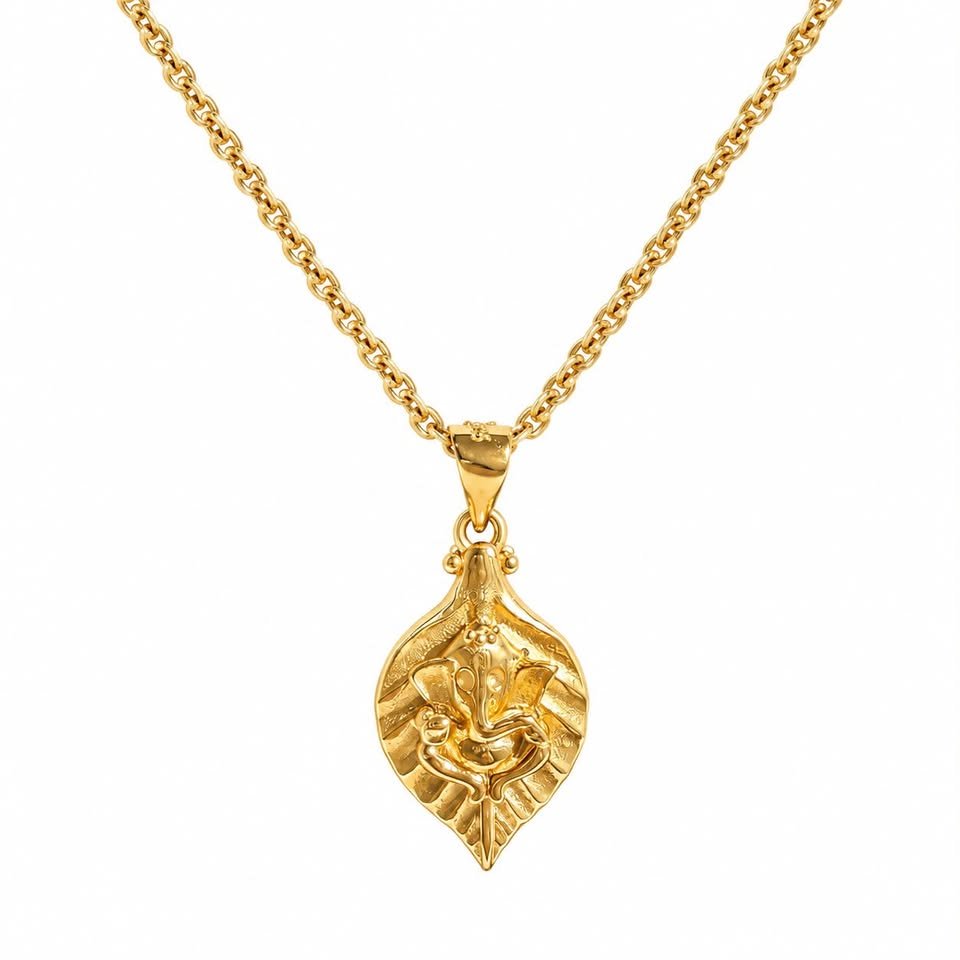 ganpati 925 silver pendant