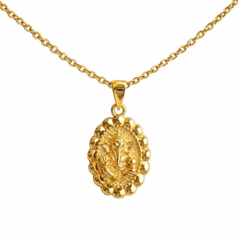 Ganesha Frame 925 Silver Pendant